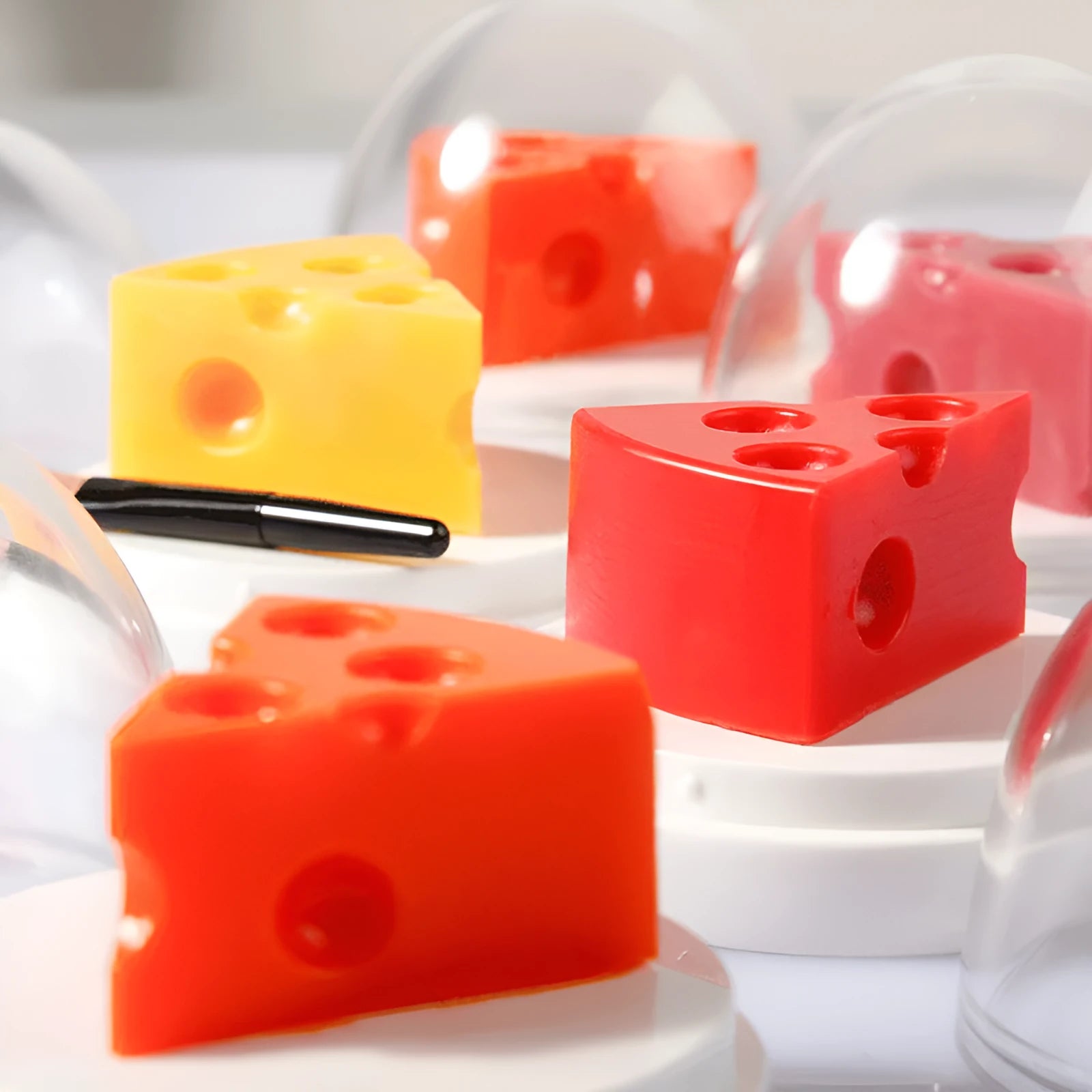 Cheese moisturizing lip balm in pink colour with paste formula and Vitamin E for dry lip care