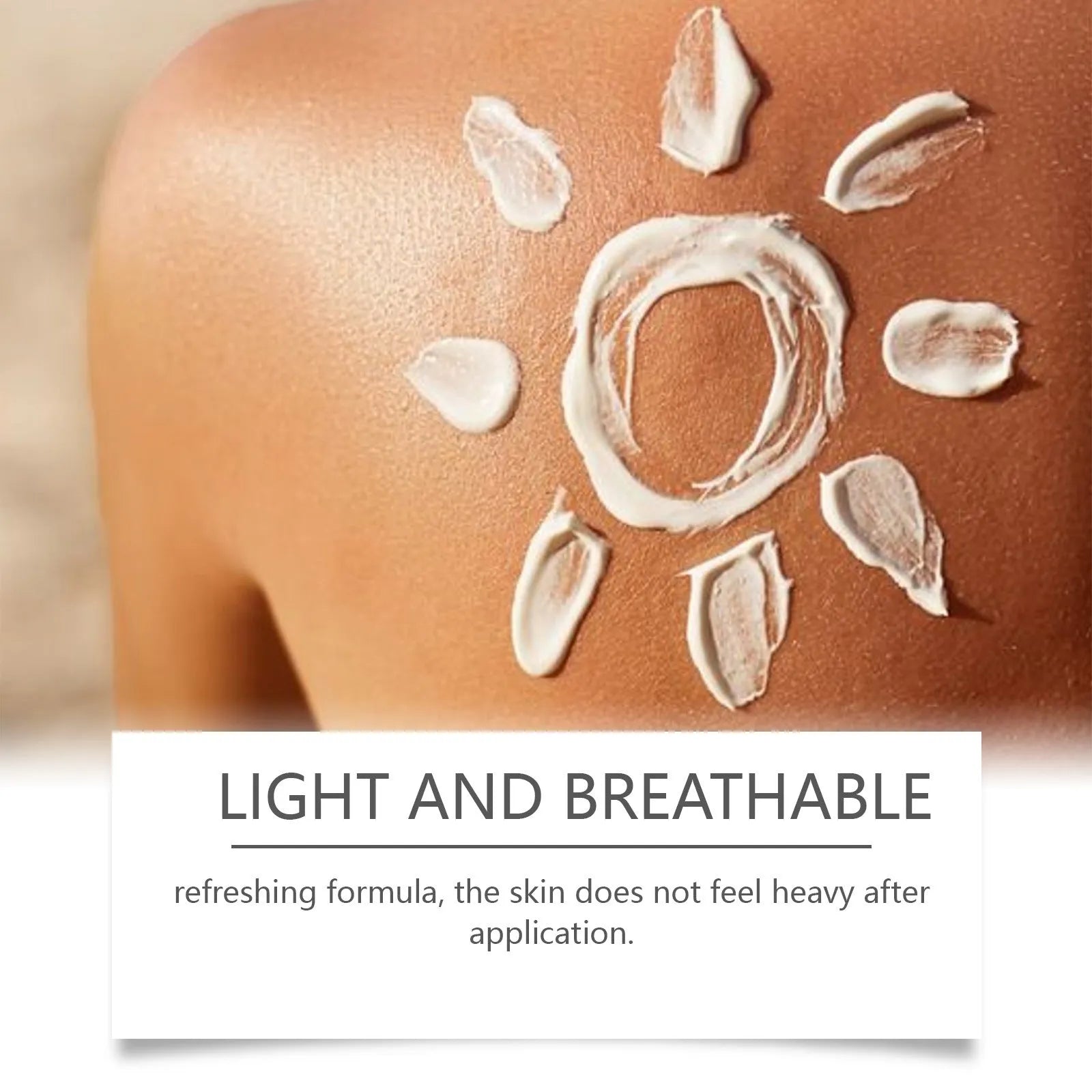 60g container of shea butter moisturising protective cream with hyaluronic acid and SPF ingredients.