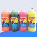 Fluorescent ink cartridge for PET film sublimation and offset hot paint printing