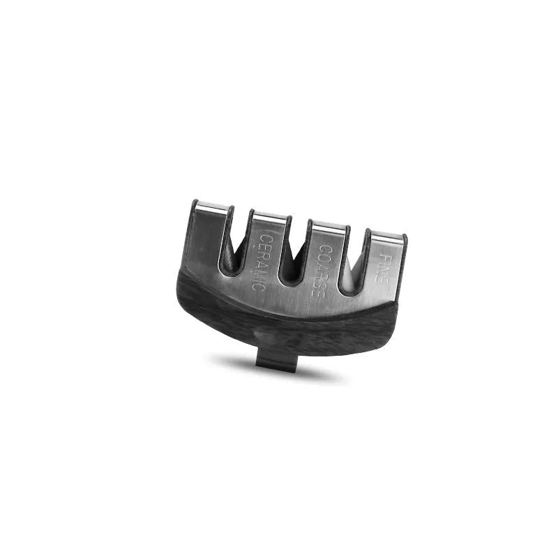 Diamond tungsten steel sharpening stone kitchen tool with disassembly design