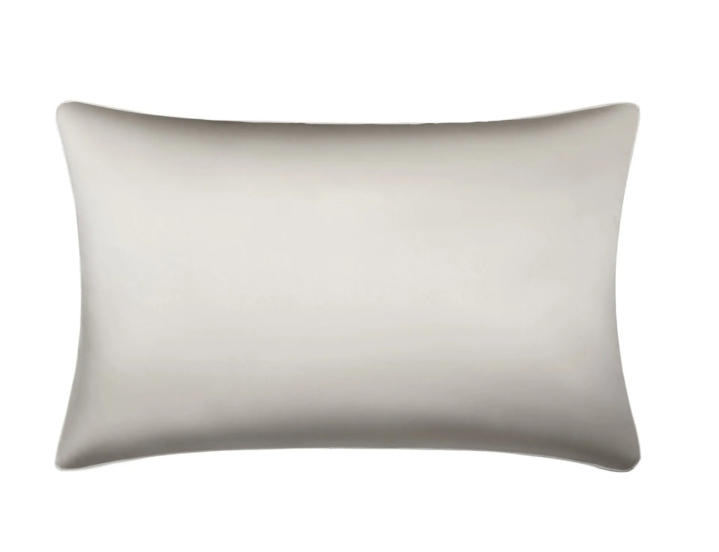 100% mulberry silk pillowcase in palace luxury style, size 48cm by 74cm.