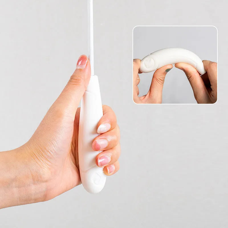 Telescopic cat fishing rod toy with feather teaser and bell, extended to 80cm