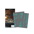 Luminous glow in the dark tattoo stickers with party ball design for temporary body art