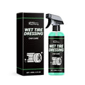 Car tyre protectant 120ml bottle with silicone oil formula for rubber conditioning and decontamination