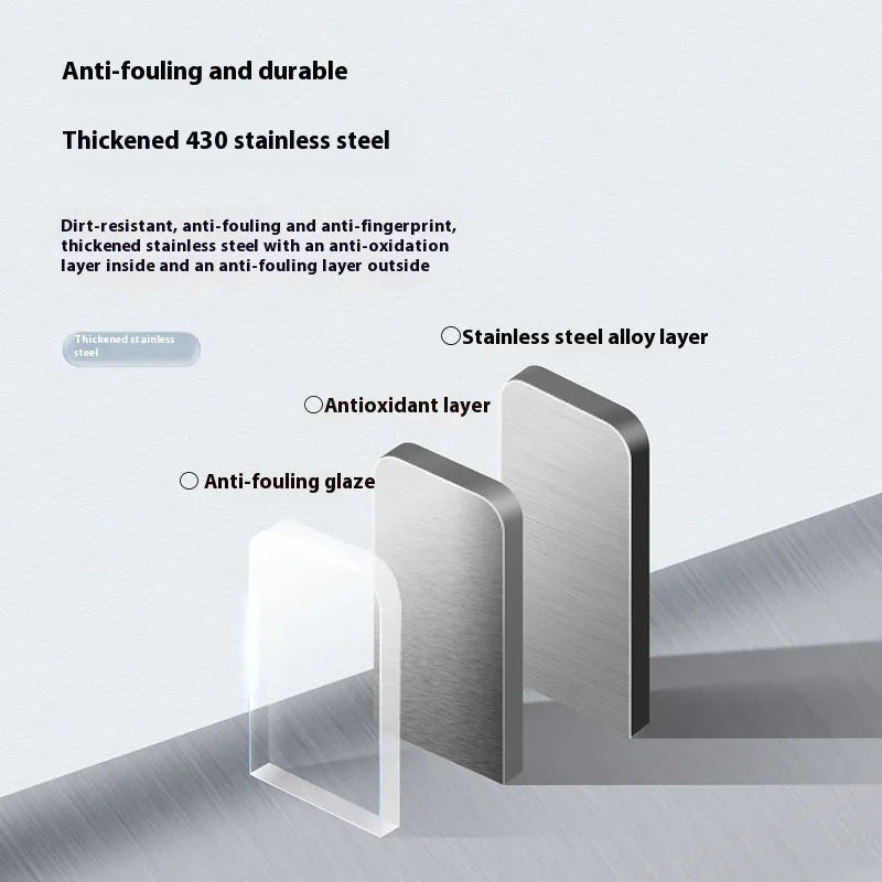 Stainless steel smart trash can with inductive opening and deodorant system in square bucket design