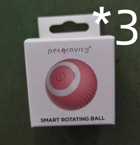 43mm automatic rolling ball cat toy with obstacle avoidance technology