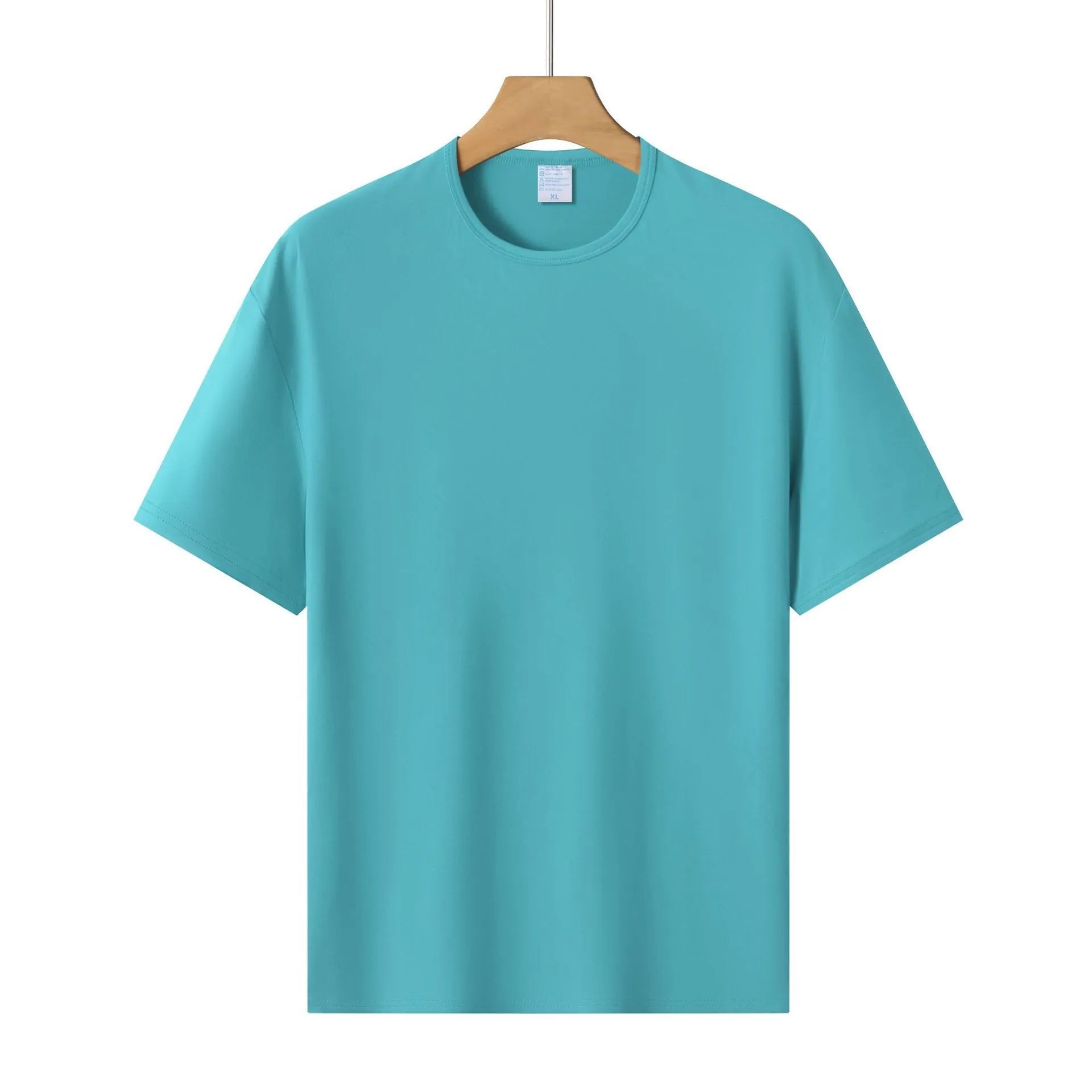 Modal polyester loose fit short-sleeved t-shirt in multiple colour options