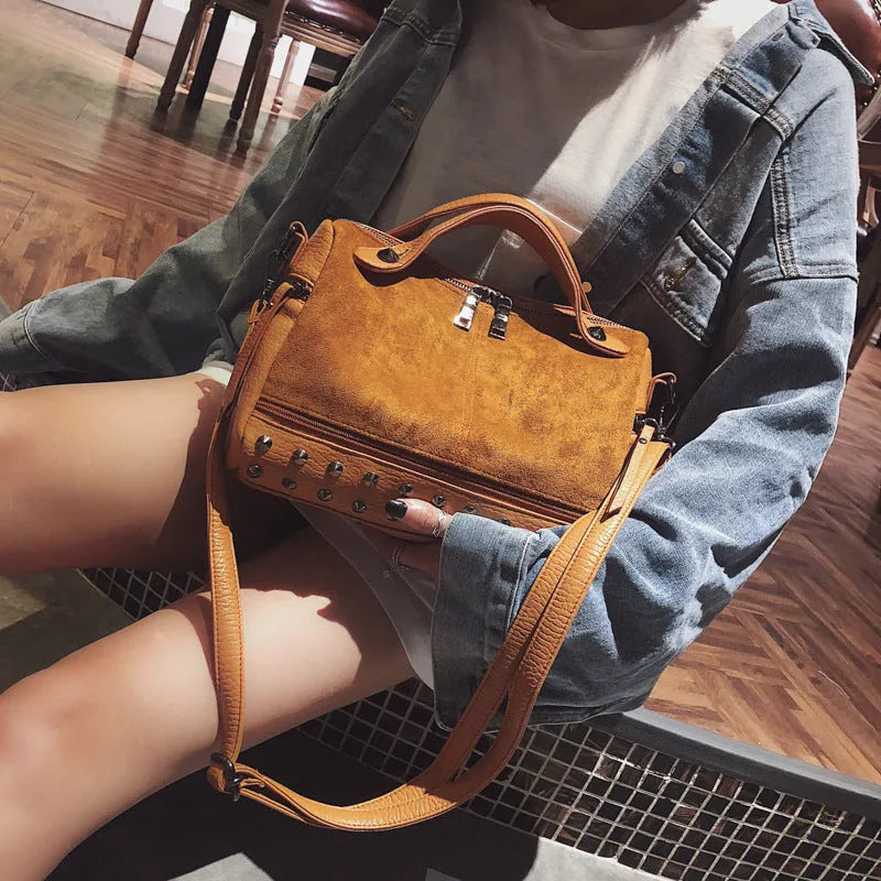 Soft PU large casual tote shoulder bag for women shown in available colours.