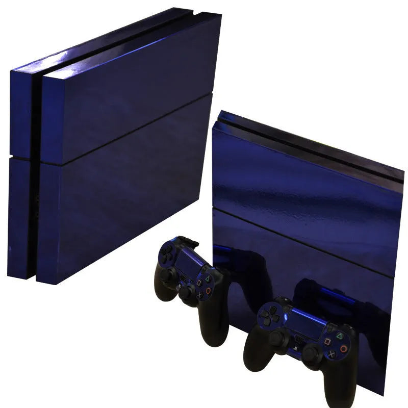 PS4 housing film with gold plating finish in six colour options