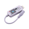 White WiFi RGB LED light bar controller unit for Magic Home Pro app.