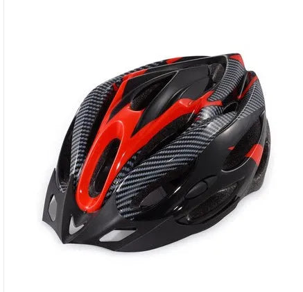 Cycling helmet with EPS material free size for 52-64cm head, in blue colour