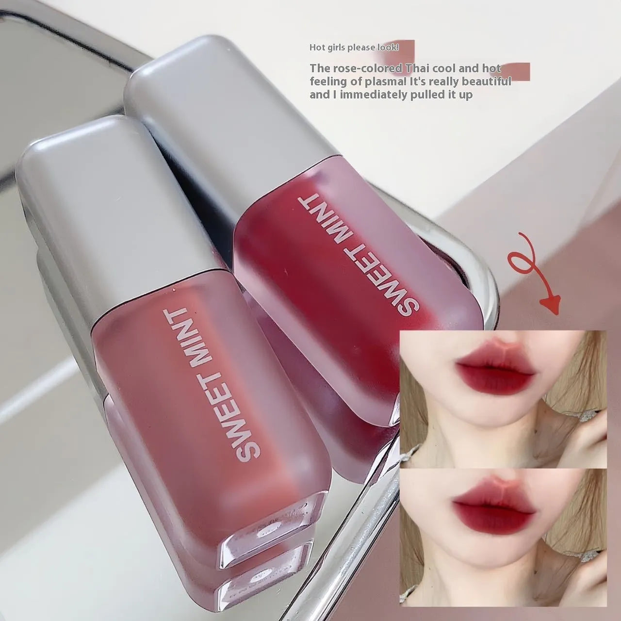 Velvet lip lacquer in matte finish, 3.2g, shade Oat Roasted Chestnut, non-stick formula