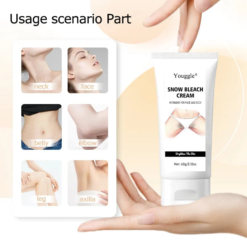 Undream Strong Whitening Body Care Cream 60g jar for face and body with skin lightening formulation
