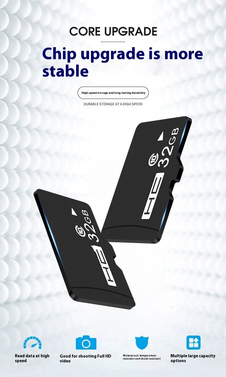 256GB microSD TF memory card for recorder and monitoring device storage expansion