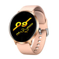 Ultra-thin zinc alloy smart health bracelet with a black silicone strap and 1.3-inch screen.