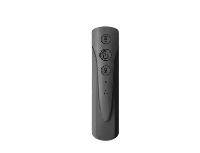 ANBES wireless Bluetooth receiver audio adapter with AUX 3.5mm jack in black for car and home use