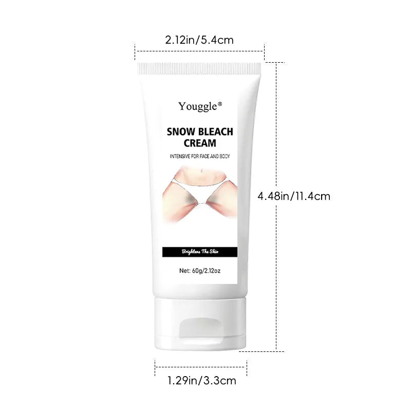 Undream Strong Whitening Body Care Cream 60g jar for face and body with skin lightening formulation