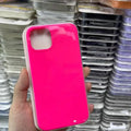 All-inclusive liquid silicone phone case for Apple iPhone 13-16 series in frosted finish
