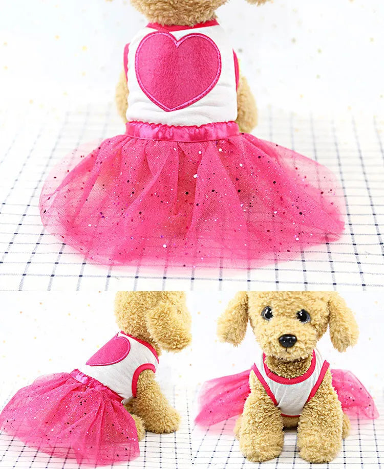 Pink vinyl dog coat for spring summer with four size options XS S M L