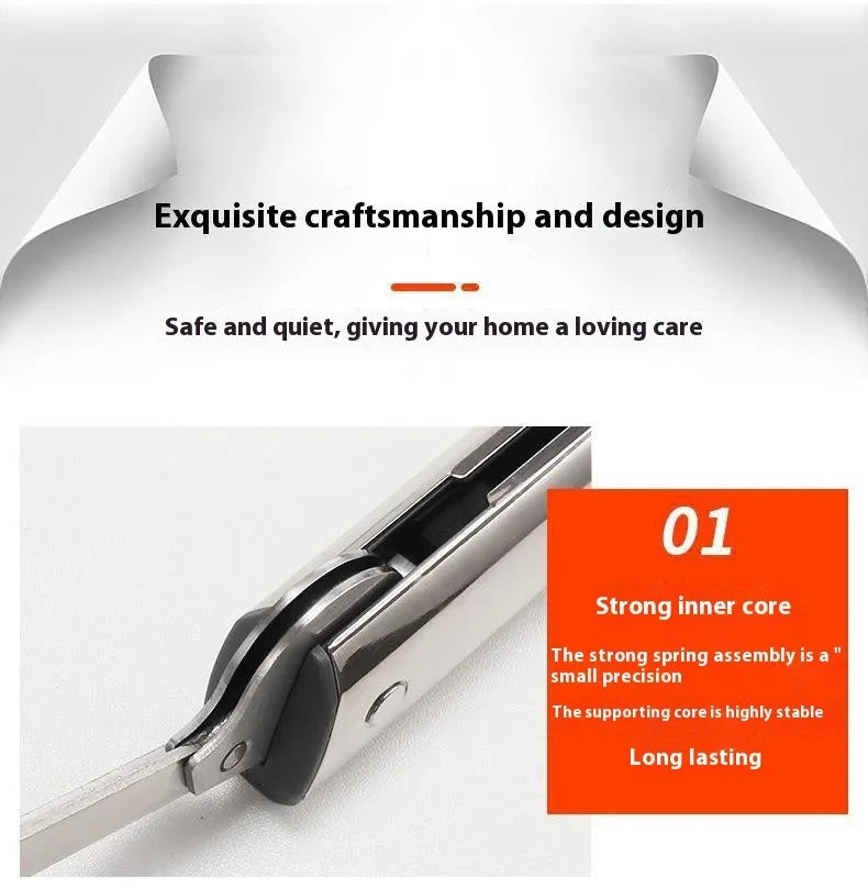 Cold rolled steel tatami cabinet support rod with stainless steel finish