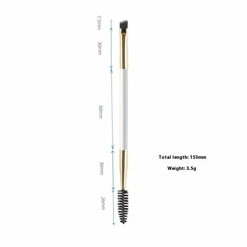 Quick-drying super-adhesive grafting eyelash glue in black and pink with double-headed applicator