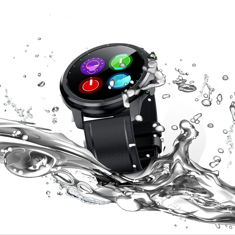 LEMFO LF26 smart bracelet in Black, Brown, or Silver with a 1.3-inch screen.