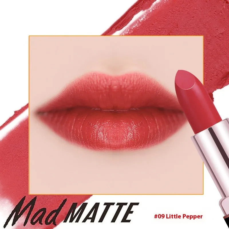 Fey Beauty moisturising lipstick bullet in Cameo Brown nude colour, 3.8g net content.