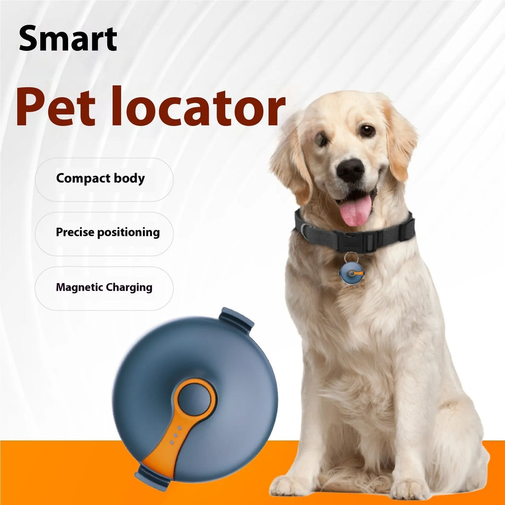 GPS pet tracker with ABS shell, 52x45x21mm size, 4G Netcom and Beidou locating for cats and dogs