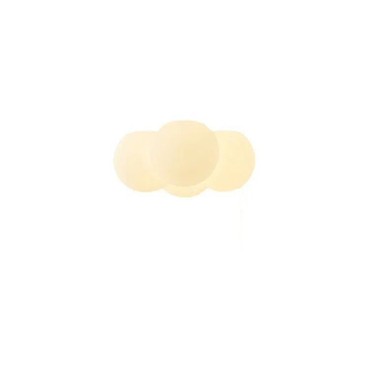 Modern minimalist cloud restaurant chandelier ceiling lamp with four light heads