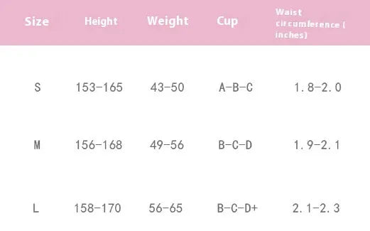 Rainbow pink three-point bikini swimsuit with triangle top and wireless cups