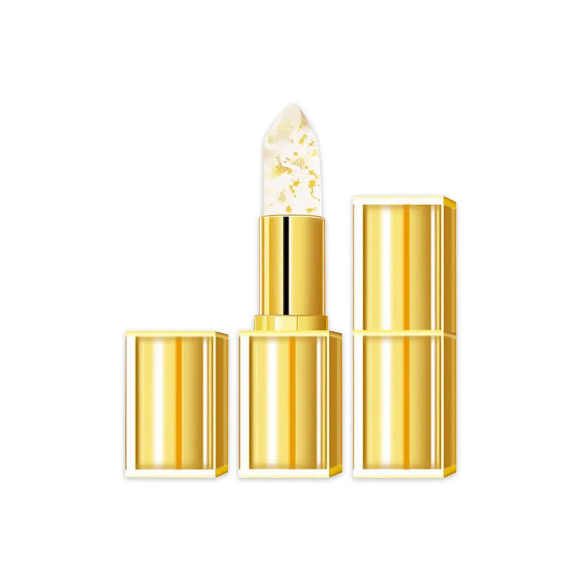 Anti-smudge gilding warm colour-changing lipstick in 3.5g size with 3-piece packaging
