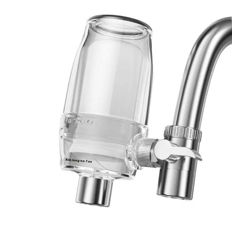 Ceramic water filter element for faucet mounting for direct drinking water.