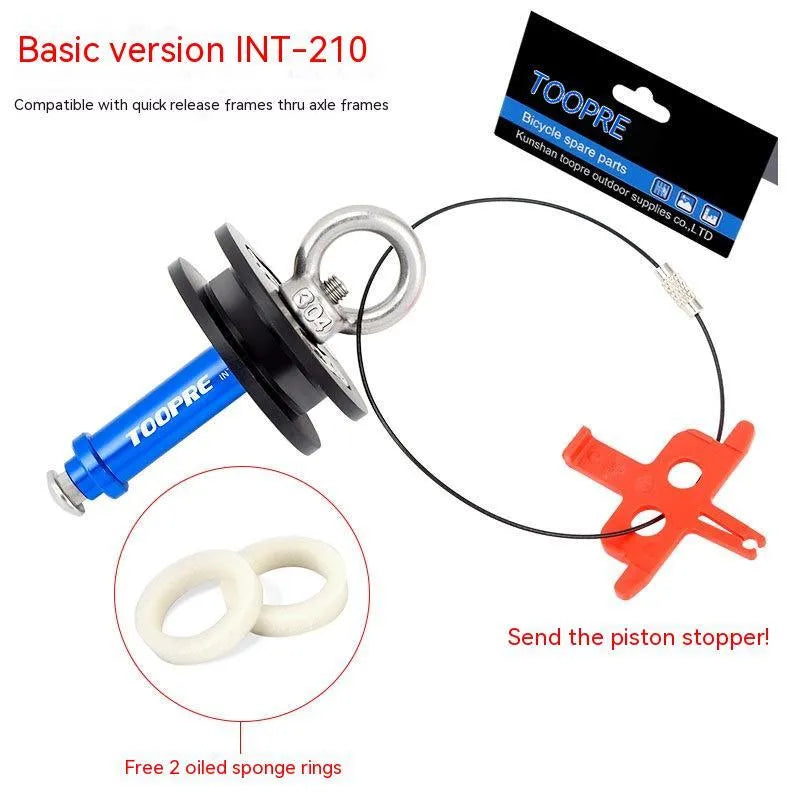 Aluminium bicycle chain holder tool for washing and maintenance procedures