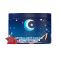Container of 60 fruit-flavoured melatonin gummy sleep aid supplements