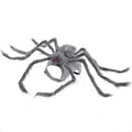 A grey spider costume for a dog or cat, showing the Halloween pet clothing.