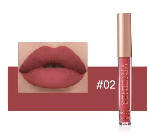 HANDAIYAN cream moisturising lip gloss lip glaze with 12 colour options from 01 to 12