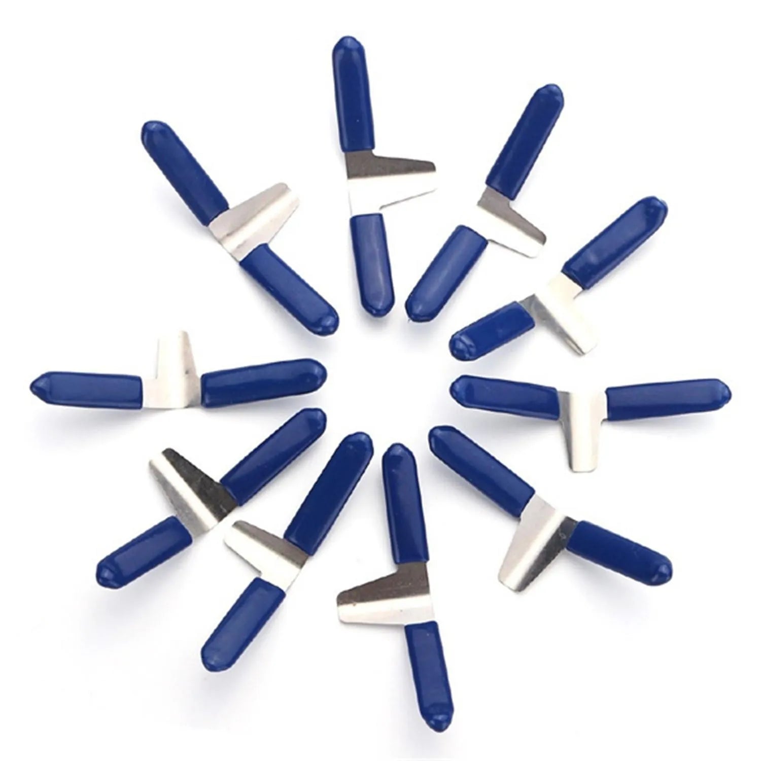 Stainless steel clip lock repair clips multipack in American style for household hardware.