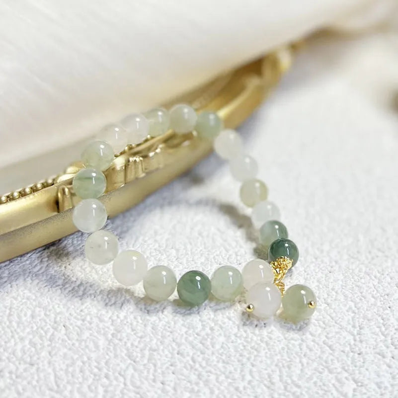 Tian Shan Cui Yu S175 electroplated alloy bracelet with special-interest design for women