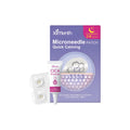 XIMONTH microneedle patch set with four patches and 10ml ampoule bottle