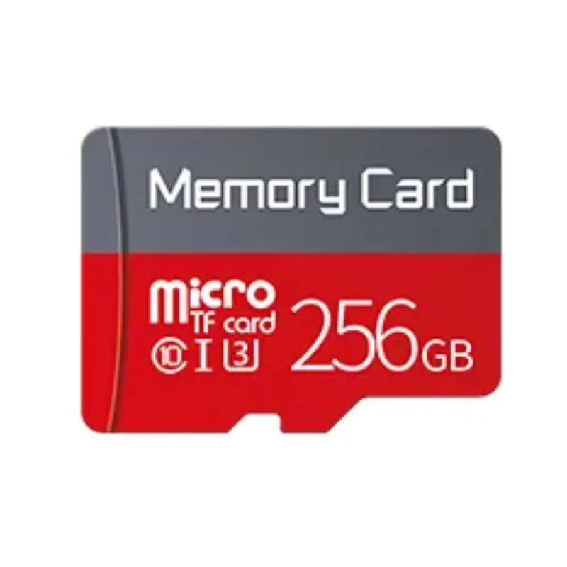 256GB microSD TF memory card for recorder and monitoring device storage expansion