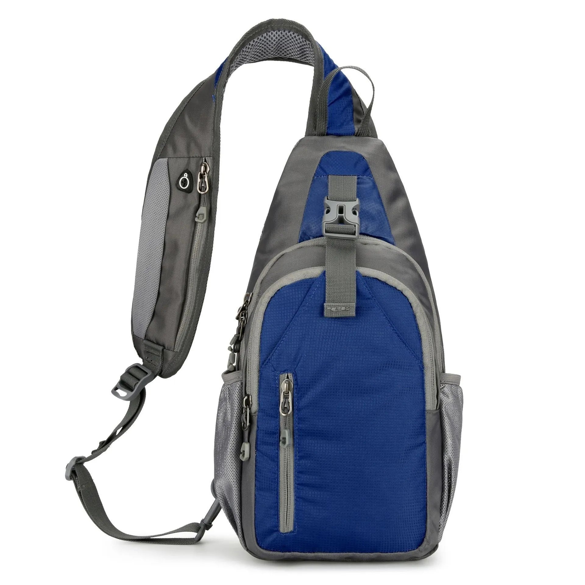 Nylon chest crossbody bag for sports outdoor casual use available in seven colours