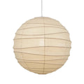 Japanese rice paper chandelier pendant light in traditional design with soft illumination