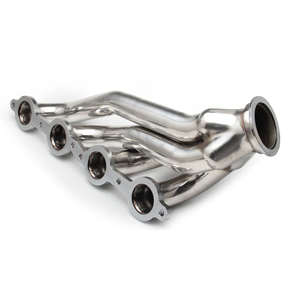 Silver 304 stainless steel exhaust manifold for Chevrolet LS1 LS2 LS3 LS6 engines