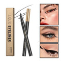 Black liquid eyeliner pen with sweat-proof quick-drying formula