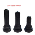 Black copper tyre valve nozzle for car vacuum tyres with TR412 TR413 TR414 compatibility