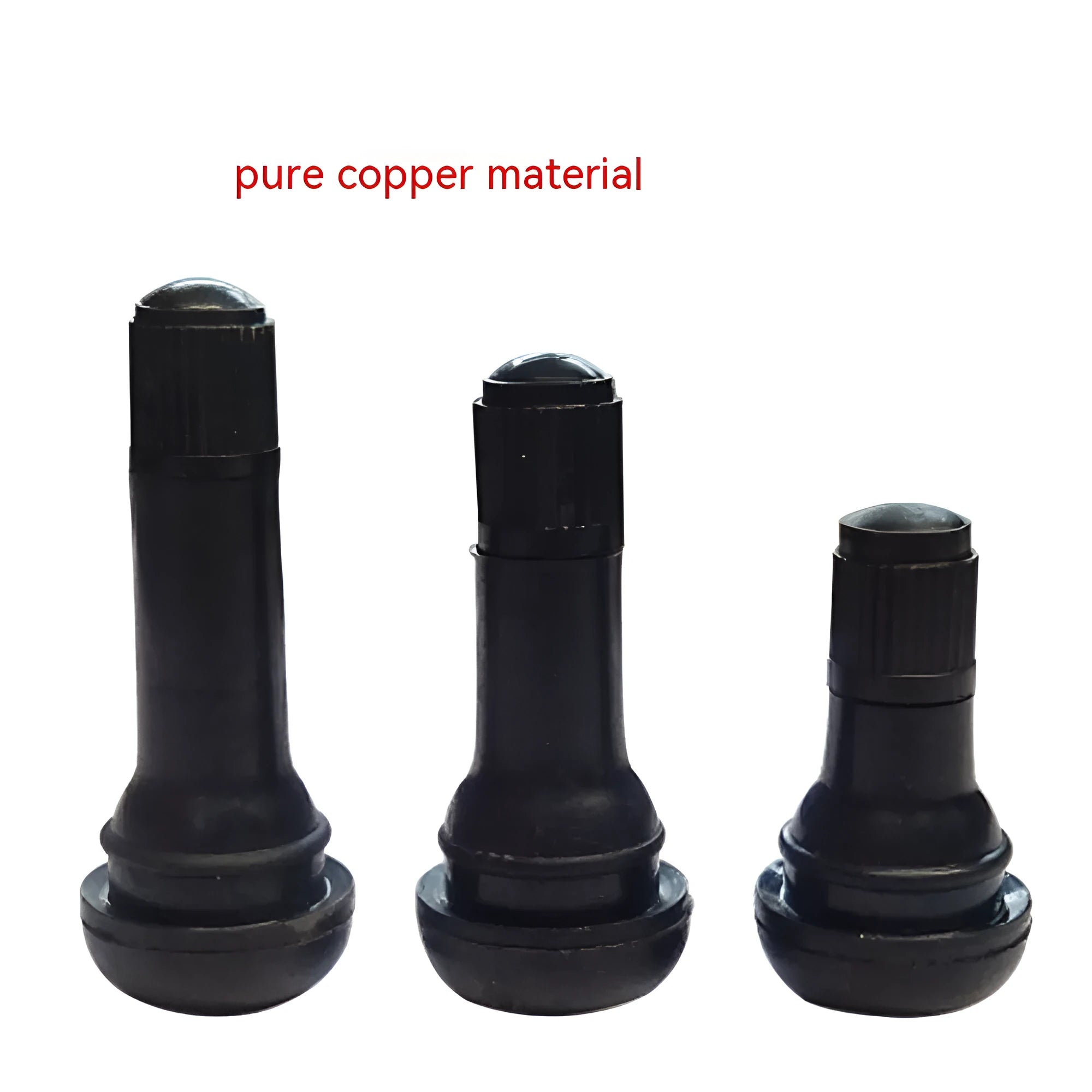 Black copper tyre valve nozzle for car vacuum tyres with TR412 TR413 TR414 compatibility