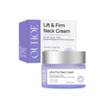 50g neck skin cream jar with coffee extract and hyaluronic acid for moisturising