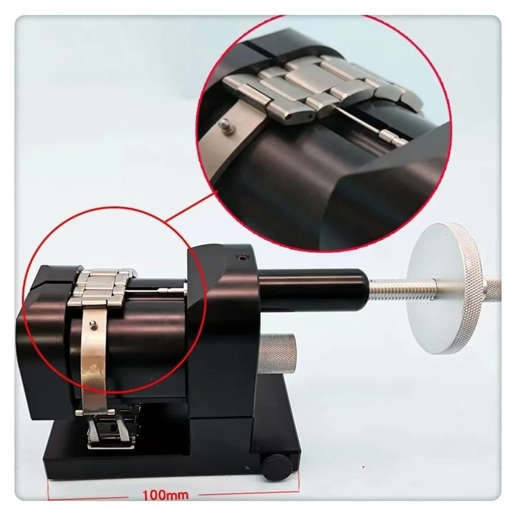 Alloy steel watch strap removal machine toolset with 12 pieces for professional repair work