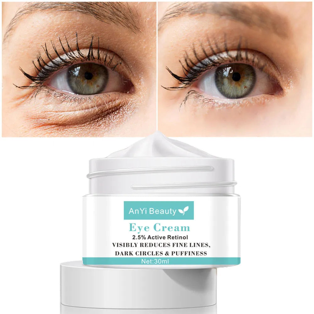 30ml jar of beauty eye cream for women's skincare focused on the delicate eye area