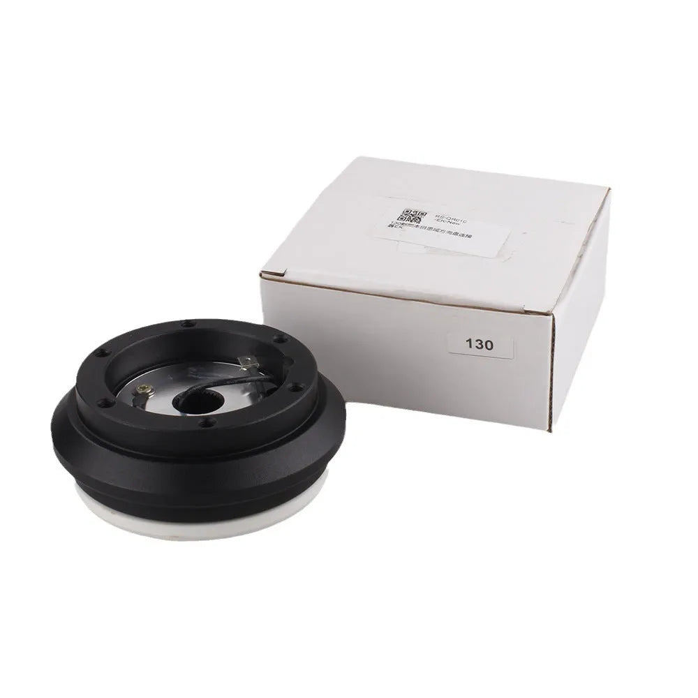 Black Honda Civic EK130H EG110H steering wheel base conversion kit for car modifications